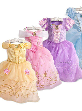 Kid Princess Dress Girl Summer Fancy Party Clothes Children