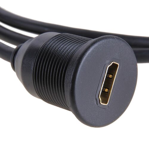 1m HDMI Car Mount Male to Female Extension Cable for Truck B