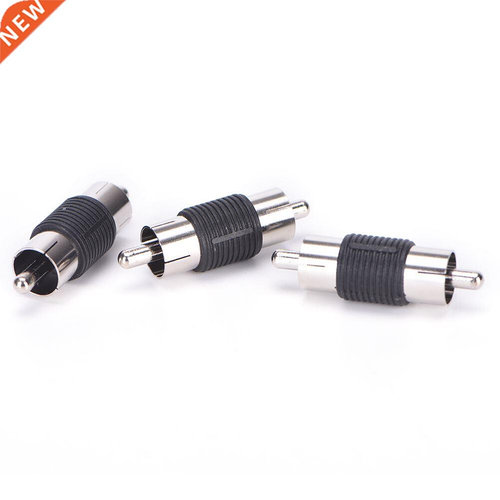 10PCS/6pcs RCA Male To Male AV Audio Video Plug Jack Extensi