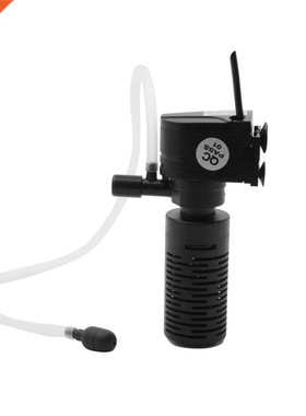 3W 3 in 1 Mini Fish Tank Filter Multi-function Aquarium Filt