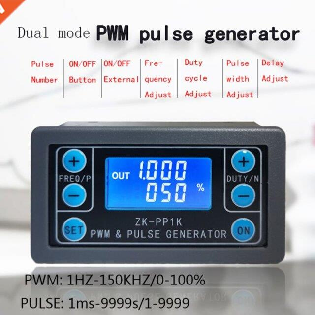 ZK-PP1K PWM pulse frequency duty cycle adjustable module squ