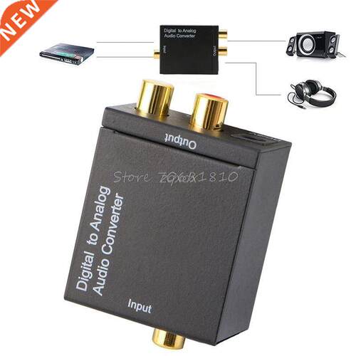 DAC Toslink SPDIF Coax to Analog L/R RCA Z09 Drop ship