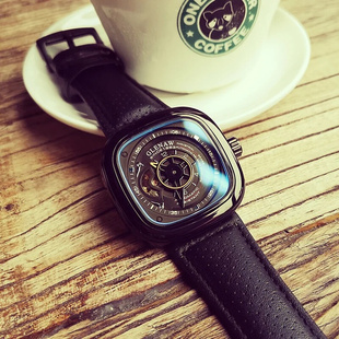 GLENAW Mechanical Watch for Men Breathable