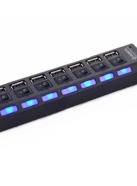 4/7 Ports USB HUB 2.0 High Speed USB Splitter Expander Multi