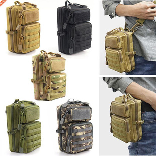 Multifunction Tactical Pouch Holster Military Molle Hip Wais