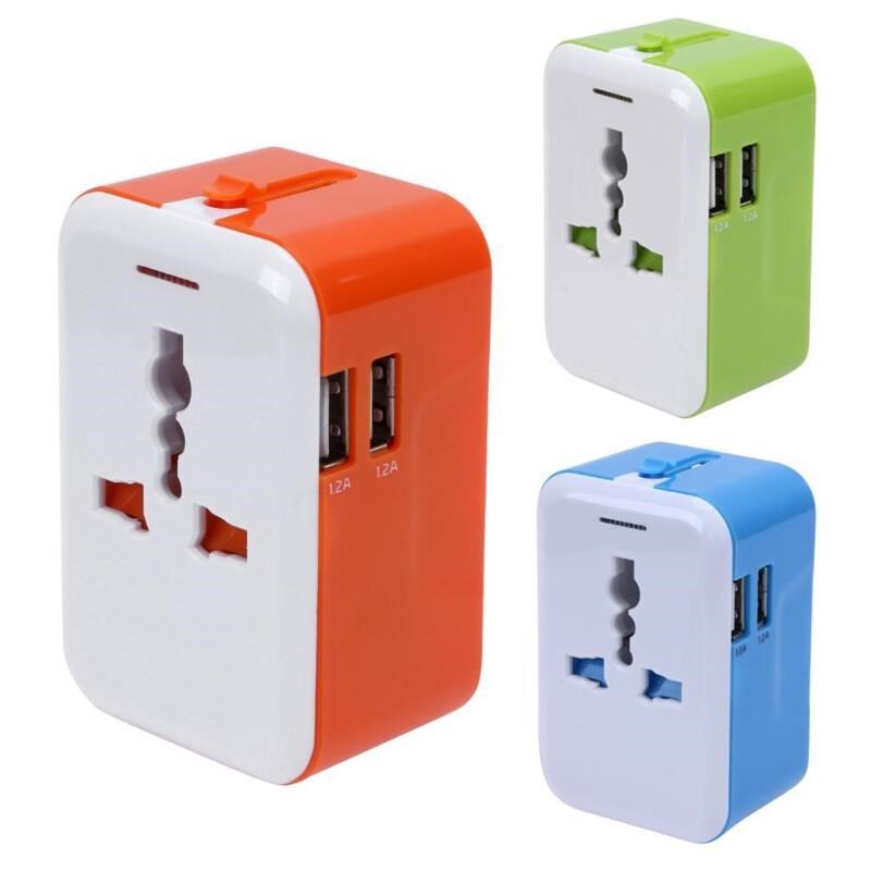 Travel Socket 100V-240V USB Travel Power Adapter Converter I