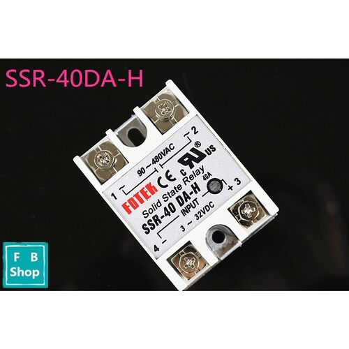 solid state relay SSR-40DA-H 40A actually 3-32V DC TO 90-480