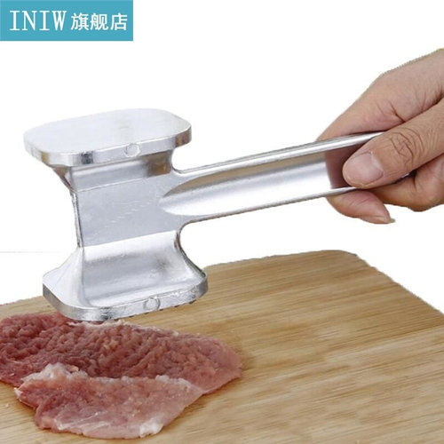 1pc Kitchen Meat Tenderizer Metal Manual Steak Hamme