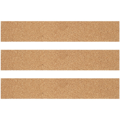Adhesive Cork Strips Bulletin Bars Natural Frameless Memo
