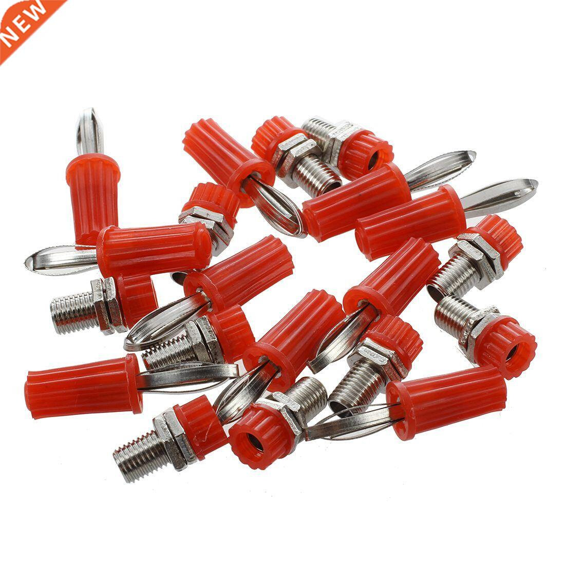 10 Pair Binding Post 4mm Banana Plug Socket Connector Head R