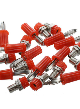 10 Pair Binding Post 4mm Banana Plug Socket Connector Head R
