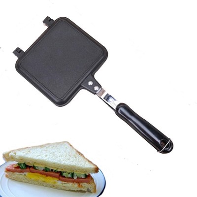Non-Stick Sandwich Maker Iron Bread Toast Breakfast Pancake