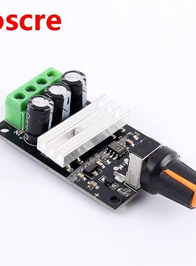 DC6-28V Electric Motor Speed Controller with Switch+Knob 3A