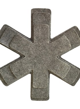 12pcs/set Kitchen Accessories Pan Protector Divider Pad Pot