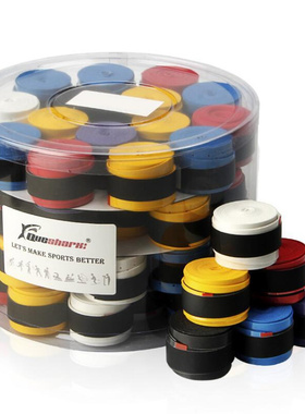 QUESHARK 60 pcs Coated Anti-slip Breathable Tennis Racket