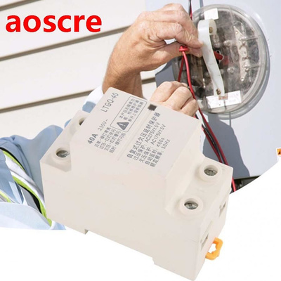 Adjustable Voltage Protector Relay Automatic Reconnect Over
