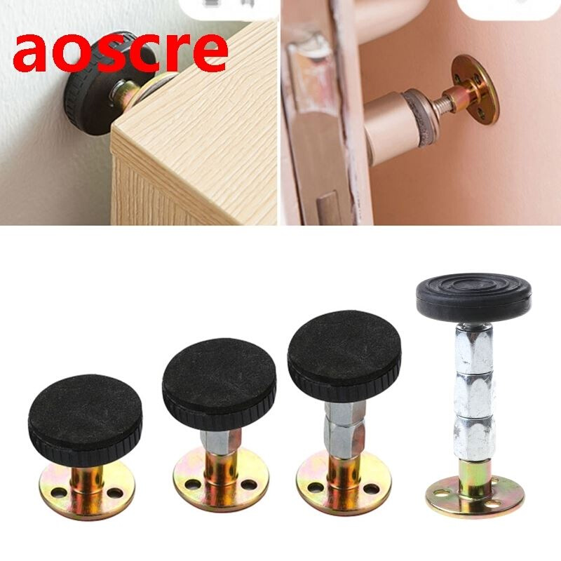 2Pcs Bed Stabilizer Furniture Fixed Bracket Adjustable Wall