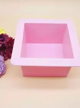 500ml Large Cube Square Soap mold Candle Cake Jelly Candy Si