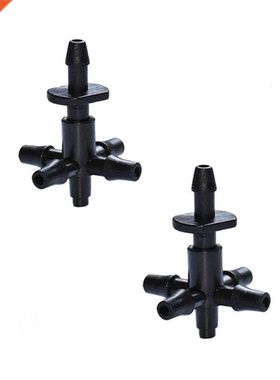 Arrow drip 4 way cross Connector 5 way water distributor Dr