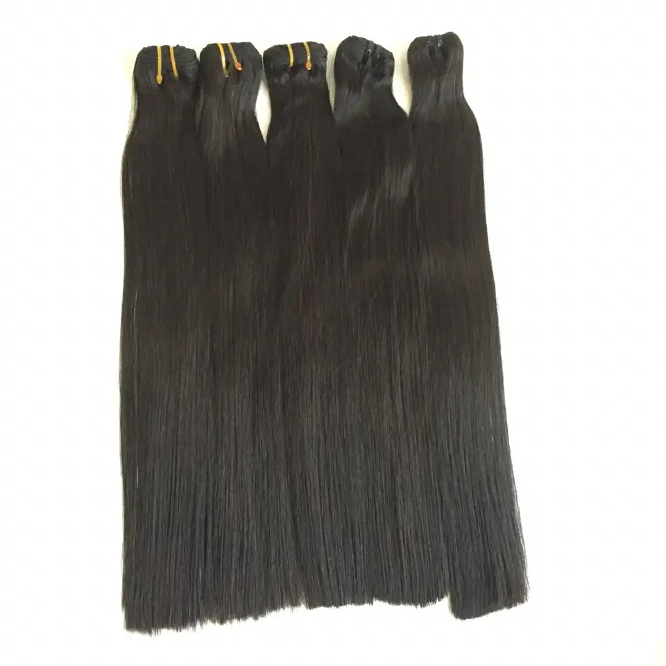 22 24 inch 18A Bone Straight Double Drawn Vietnam Human Hair