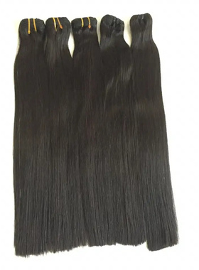 22 24 inch 18A Bone Straight Double Drawn Vietnam Human Hair