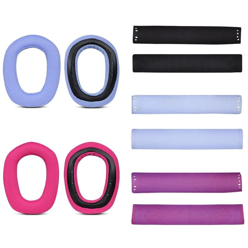 Portable Ear Pads Head Beams Compatible withLogitech G435 He