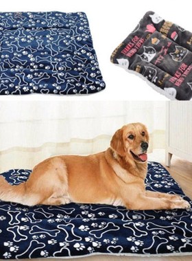2019 Hot Pet Bed for Dogs Cats Mat Blanket Bed Washable Cush