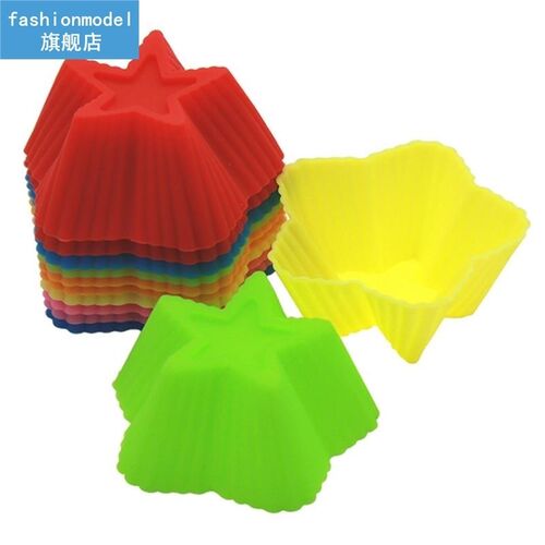 1pc Star Shape Cake Mold Reusable Non-Stick Cupcake Mould St
