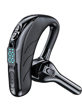 X13 Single Ear Headset with Mic Bluetooth 5.1 Earphone Noise