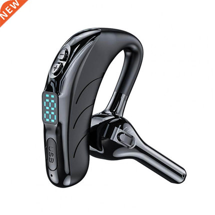 X13 Single Ear Headset with Mic Bluetooth 5.1 Earphone Noise