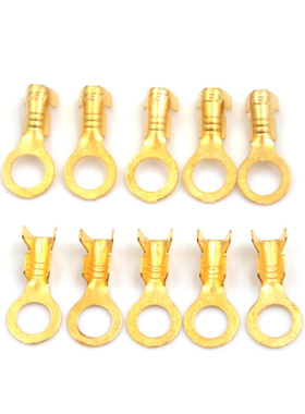 100 Pcs Car Speaker 5.2mm Female Spe Terminal Wire Connect