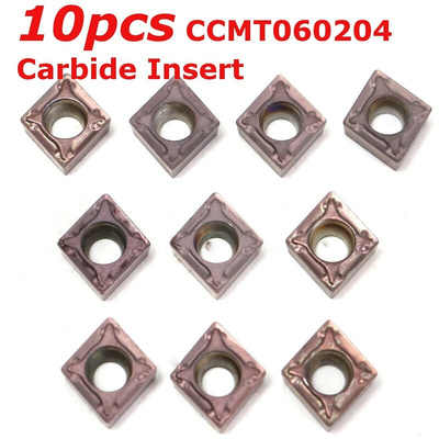 10PCS Carbide insert CCMT060204 CCMT21.51 VP15TF inner round