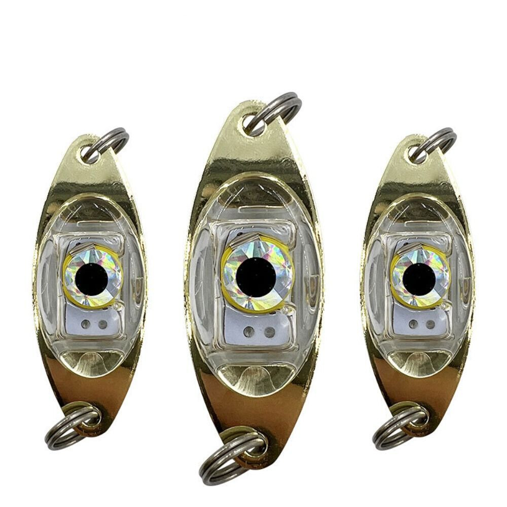 Eye Shape LED Lure Light Glowing Fishing Lures Attracting