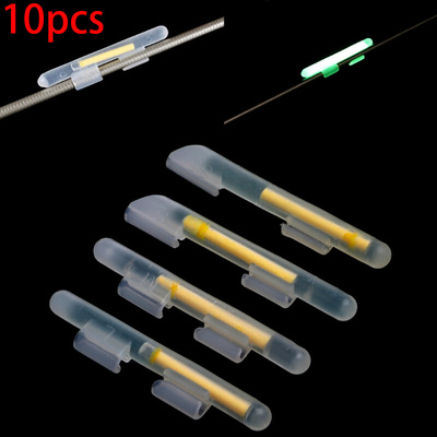 10Pcs Fireflies Fishing Fluorescent Lightstick Night Float