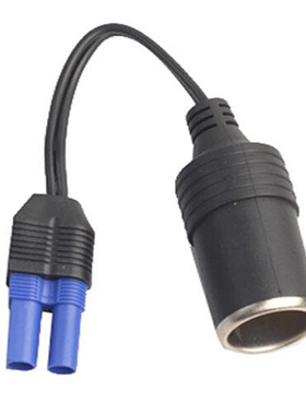 DC Emergency Adapter Start Power Adapter Kabel EC5 Foto Aans