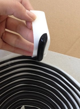 1pcs Black Butyl Rubber Glue Headlight Sealant Retrofit Rese