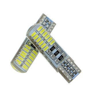 Automobile Led W5w Led T10 Side Lamp Silicone Decoding 24 La