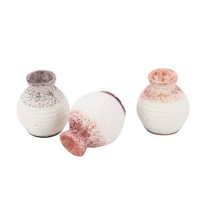 Miniature Fairy Garden Vase Mushroom House Ornament