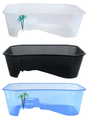 Reptile Vivarium Box Turtle Tortoise Habitat with Basking Ra