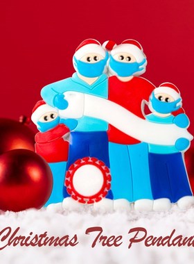 2020 Christmas Decoration Personalized Survived Family Ornam