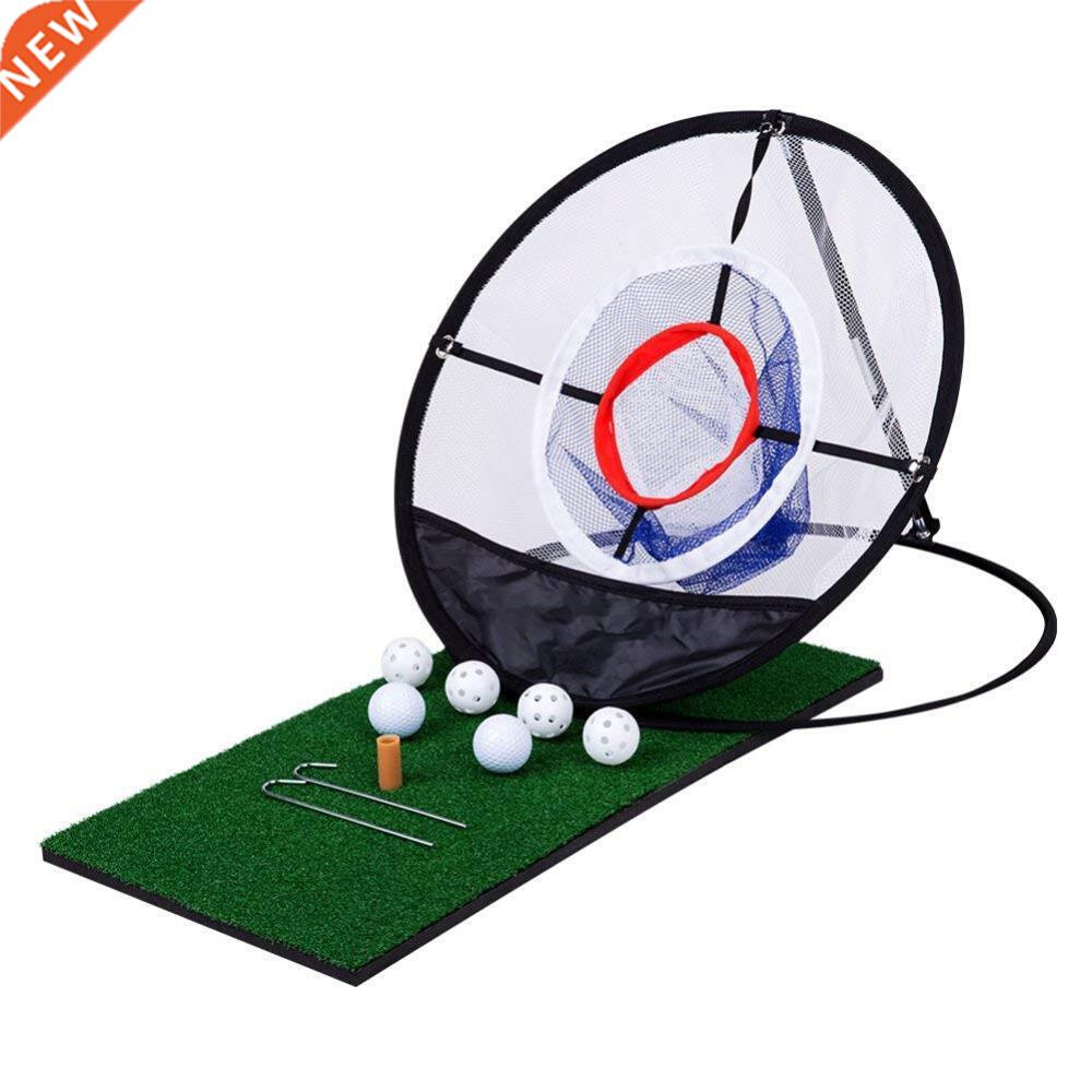Portable Adult Children Golf Training Hitting Net Indoor Out