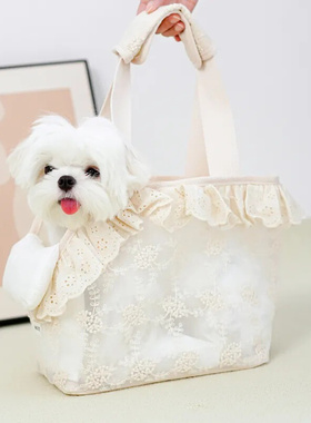 Puppy Carrier Dog Walking Bags Portable Outgoing Dog Bag Pet