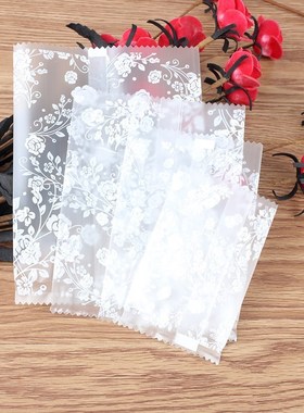 Snowflake crisp packaging bag Cranberry cookie sealing bag m