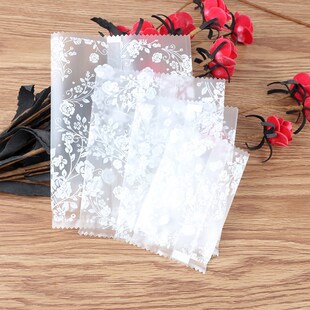 Snowflake crisp packaging bag Cranberry cookie sealing bag m