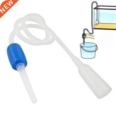 170/143CM Aquarium Siphon Pump Cleaner Tube Semi-Automatic V