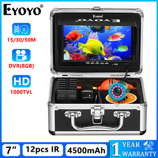 Eyoyo EF07B Underwater Fishing Camera 1000TVL IR Lights 7