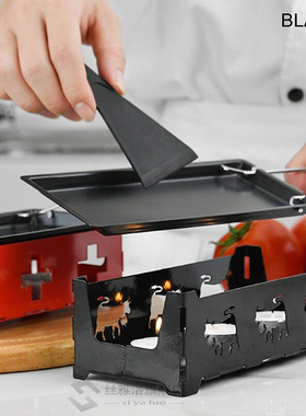 Grill Cheese Raclette Set Non-stick Cheese Melter Pan Baked