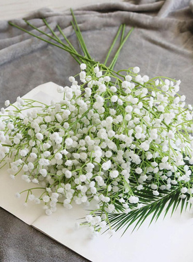 1 Bunch Artificial Fake Silk Gypsophila Flowers Wedding跨境