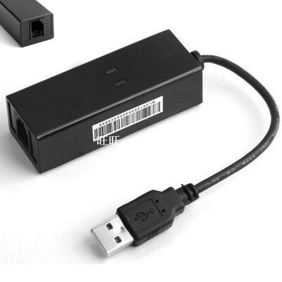 New USB 56K V.92 External Dial Up Voice Fax Data Modem fr Wi