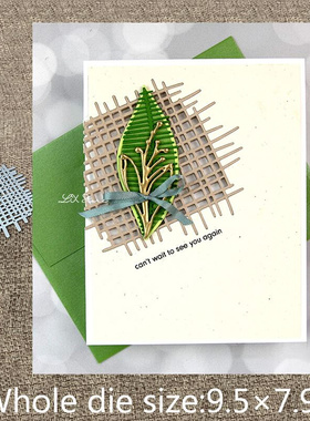 New Design Craft Metal stencil mold Cutting Dies Burlap Tex